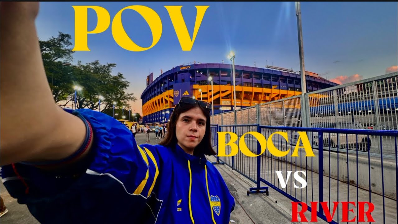 POV: FUI AL CLÁSICO BOCA VS RIVER