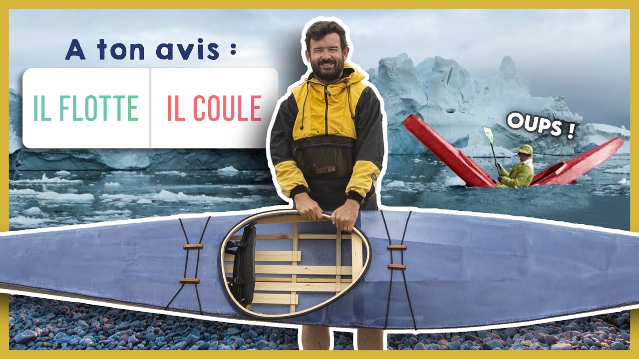 JE CONSTRUIS UN KAYAK TRADITIONNEL GROENLANDAIS (sans savoir bricoler...)