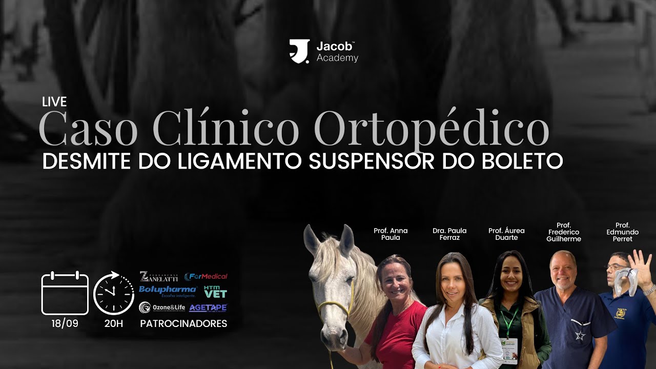 Jacob Academy - Caso Clínico Ortopédico: Desmite do ligamento suspensor do boleto