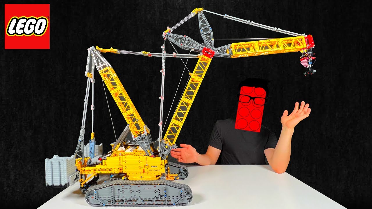 Coole Sets rechtfertigen keine Mondpreise: LEGO Technic Liebherr LR13000 Raupenkran Review! | 42146