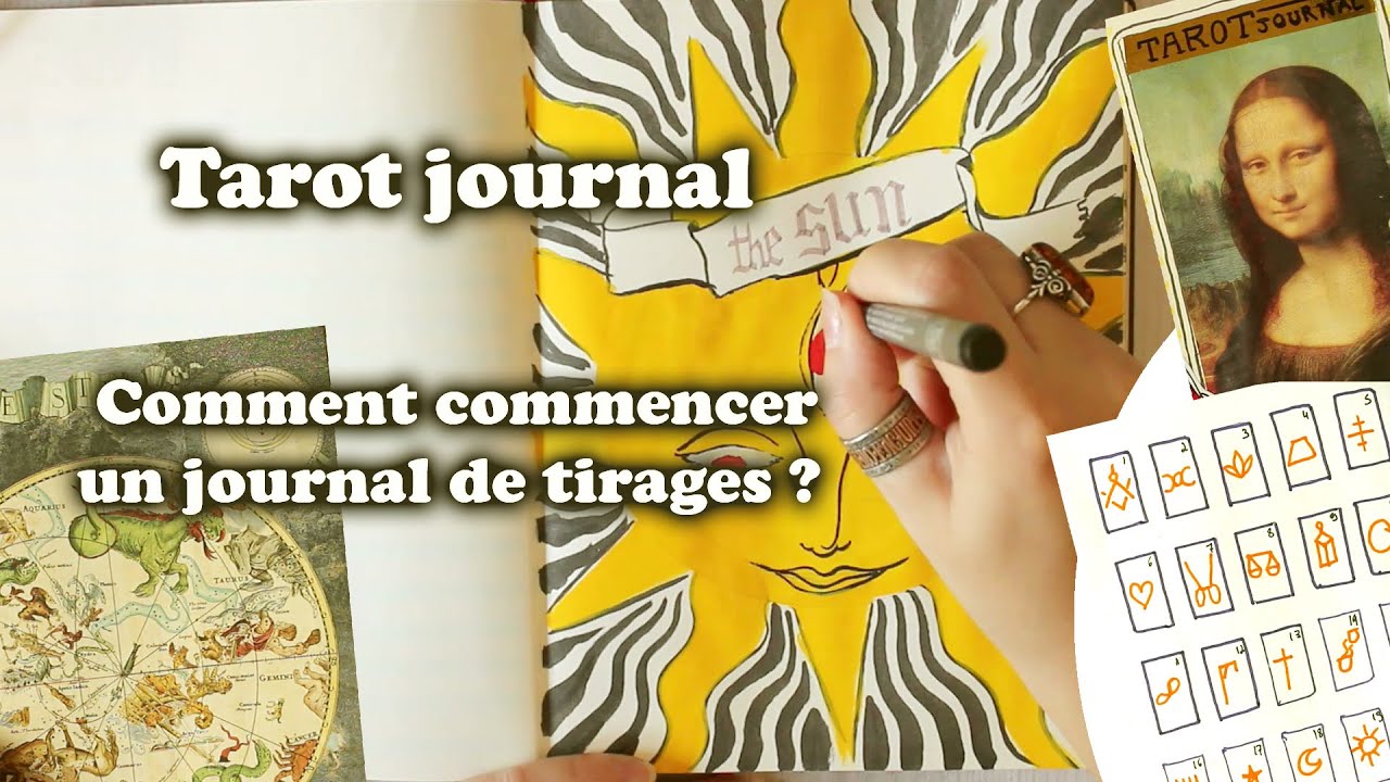 Commencer un journal de tirages - Introduction au tarot journal