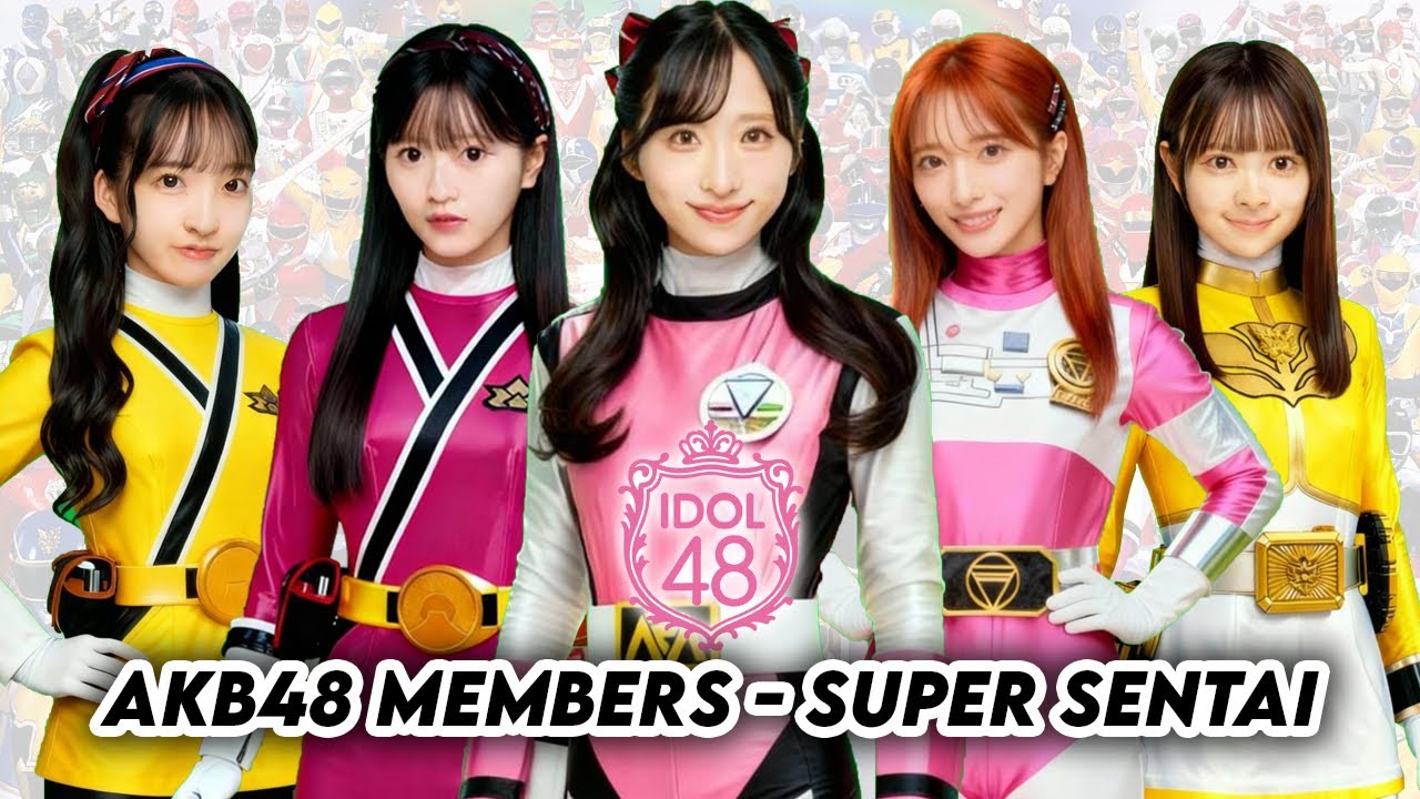 AKB48 Members become Super Sentai - Generated by AI | Idol 48