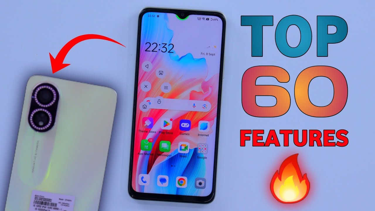 Oppo A38 Tips And Tricks - Top 60++ Hidden Features | Hindi-हिंदी
