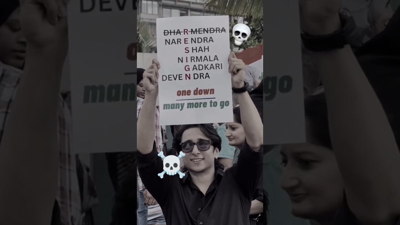 One down 👎,Many More to Go ☠️😎 #bihari #protest #shorts #ytshorts #yt #youtubeshorts