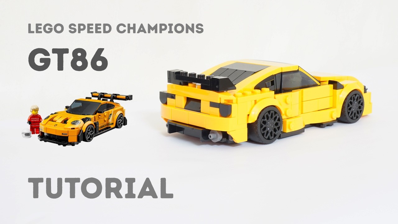 Tutorial - Toyota GT86 | Lego Speed Champions 77239 Alternate Build