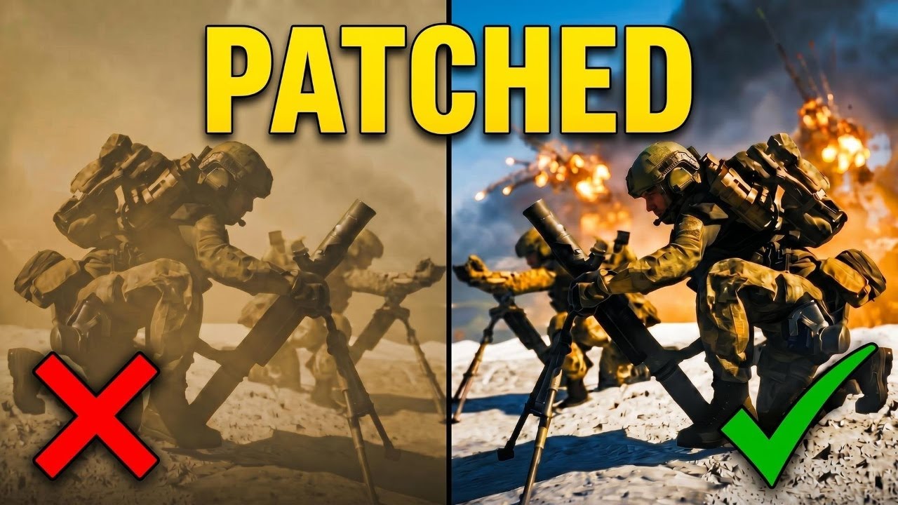 BF6 Blastpoint Update: Mortar Nerfs, Visibility Fix & More