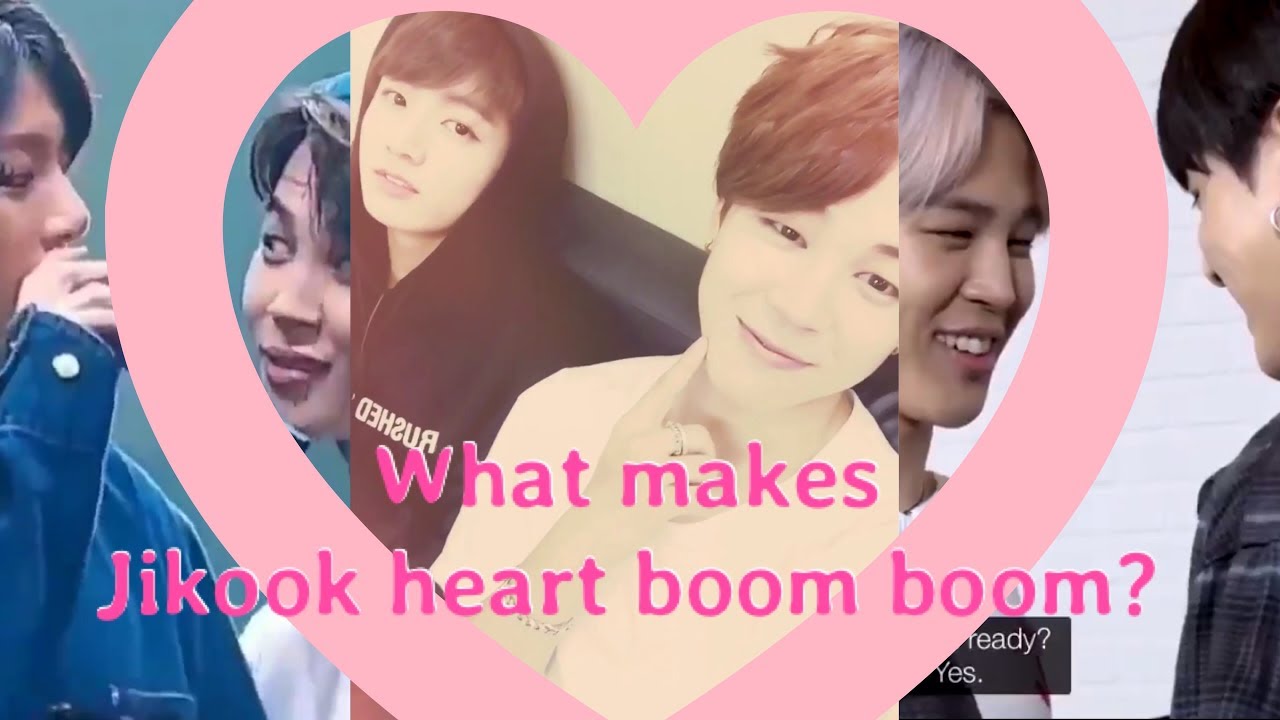 Jikook | What makes Jikook heart 'boom boom'? | Flirty Jikook
