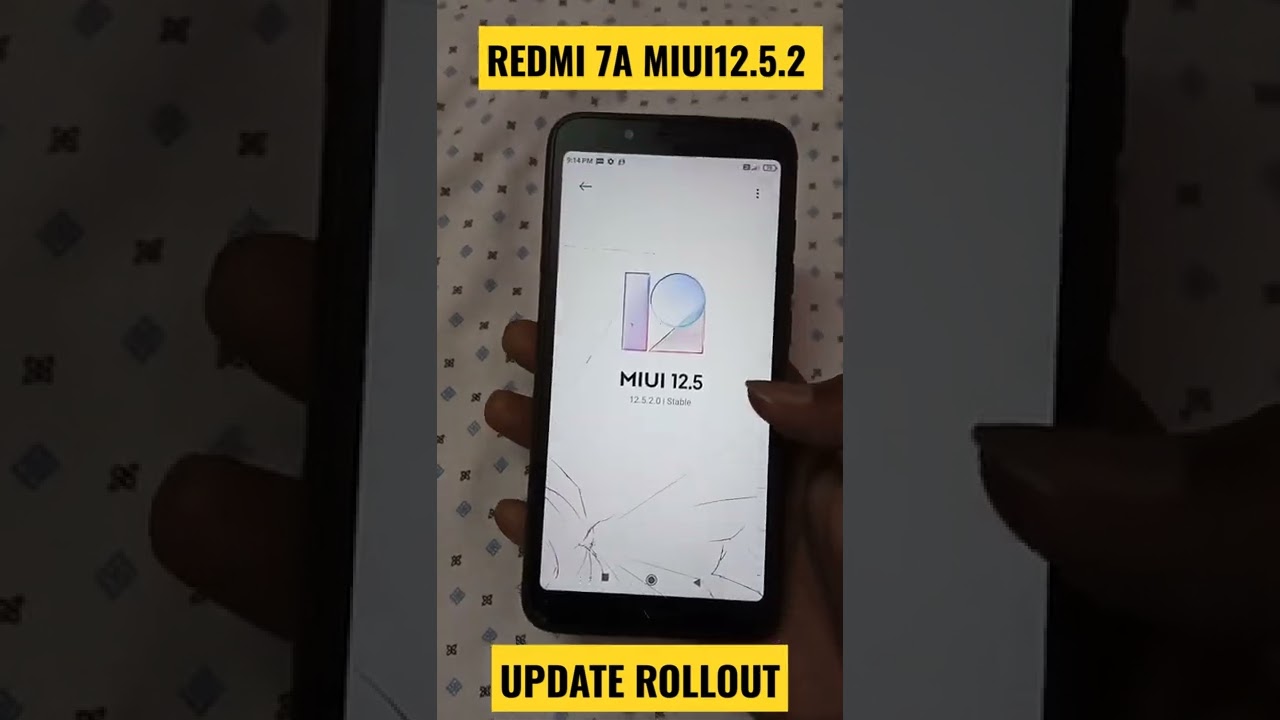 REDMI 7A MIUI12.5.2 STABLE UPDATE ROLLOUT PUBLIC ALL USER🔥🔥#redmi#customrom #miui #miui12.5 #redmi7a