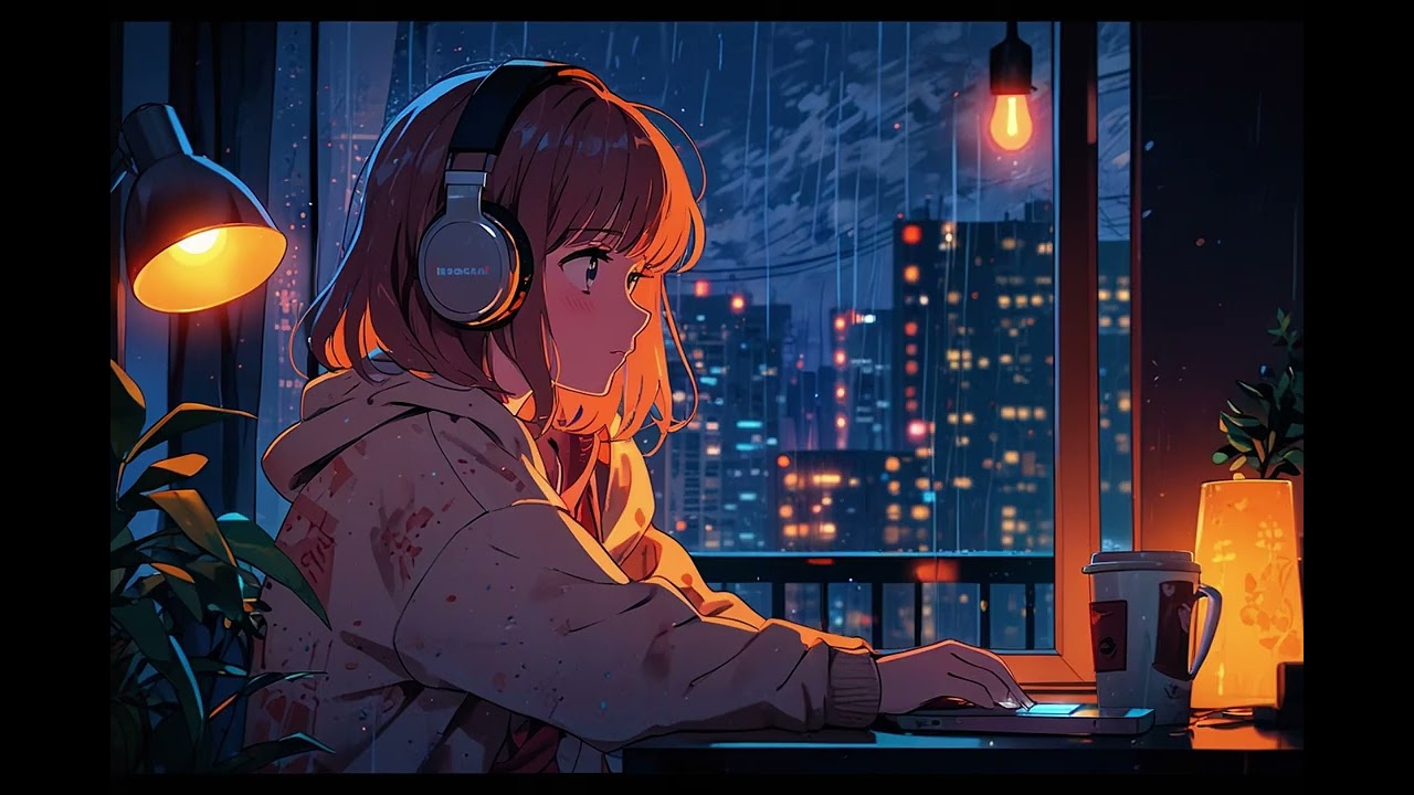 Rainy Night Lofi 🌧️ Chill Beats to Focus, Relax & Escape the City