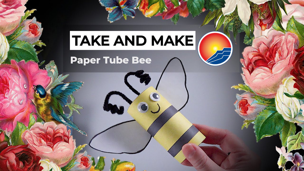 Preschool Take & Make: Paper Tube Bee