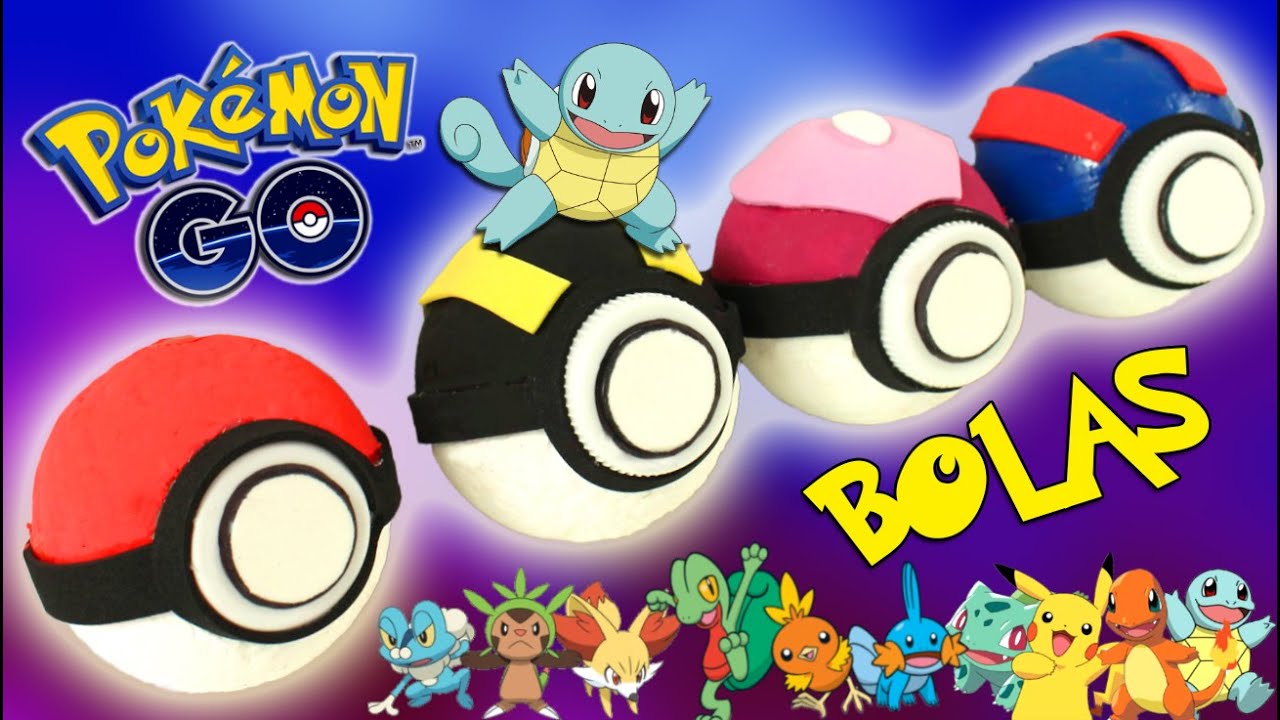 Bolas POKEMON GO real life * DIY Pokeballs