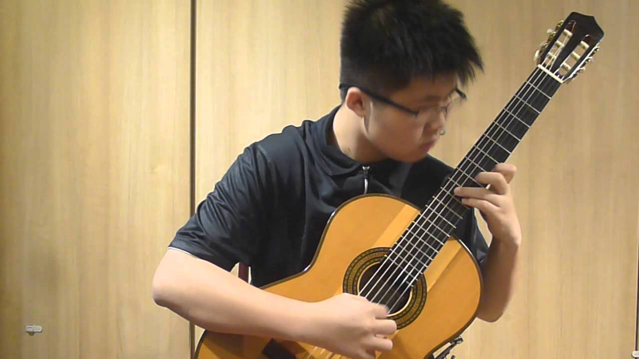 Kevin Loh (13) plays Farewell - Sergio Assad