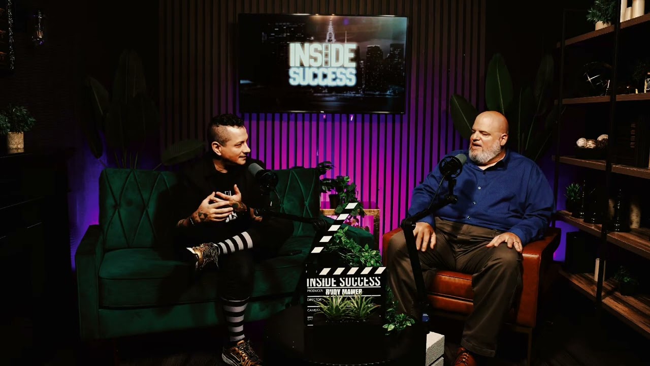 Inside Success Studio in Miami Beach Florida. 