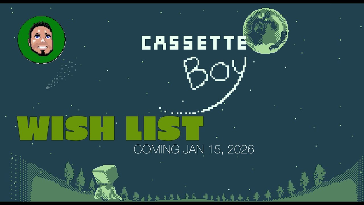 Список желаний - CASSETTE BOY: ROTATE the WORLD (Квантовая головоломка и RPG от издателя Palworld)