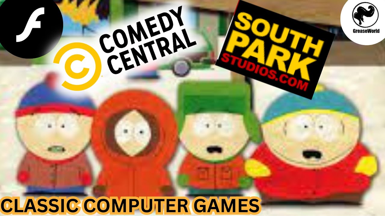 South Park Flash Games from the 2000s