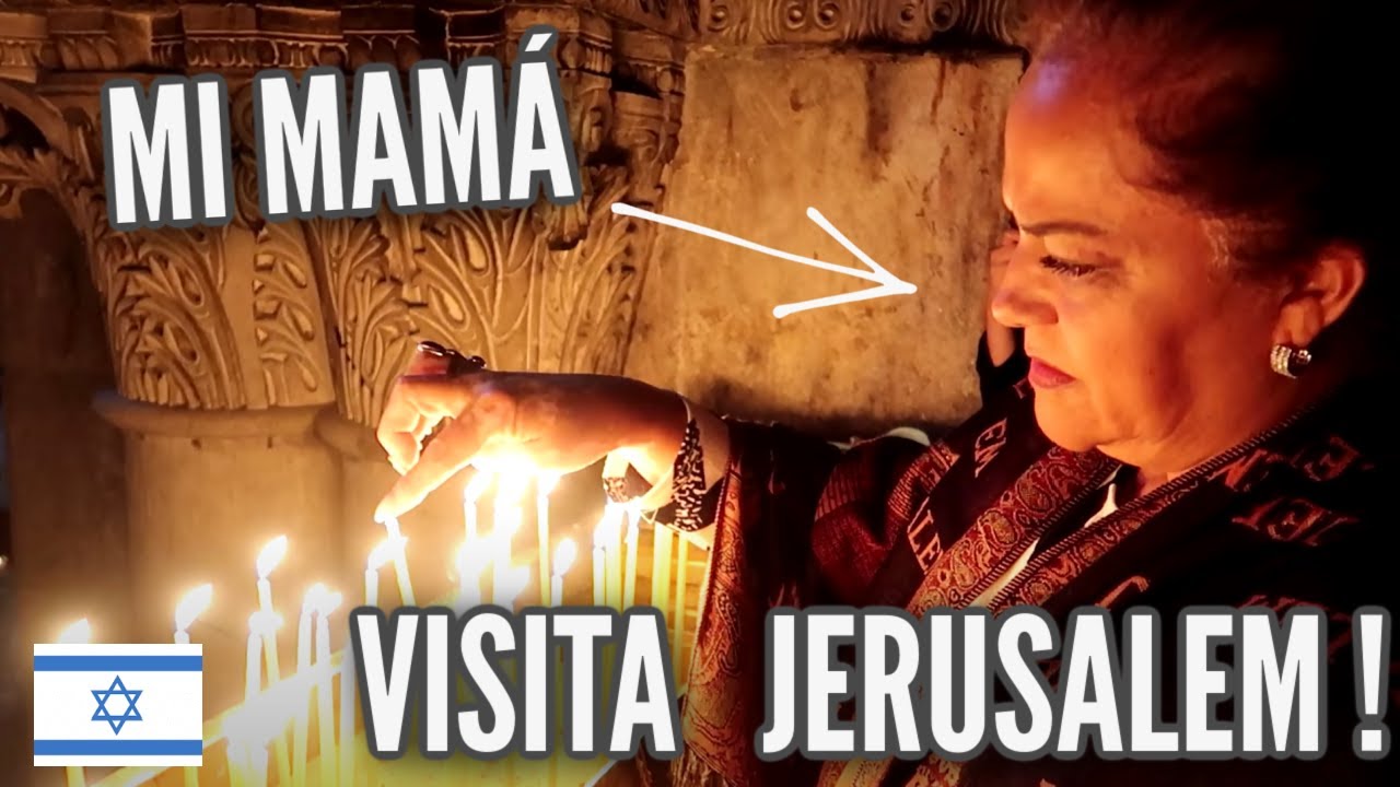 Llevamos a Mi Mamá a Jerusalem 😍 Viaje En Familia 🤩 Visitamos El Santo Sepulcro 😱 - Amuzkis Vlogs