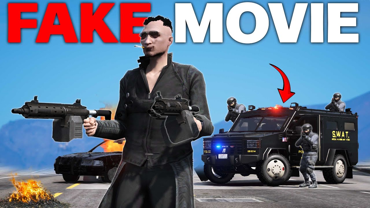 TROLLING COPS by filming a FAKE MOVIE. (GTA 5 RP)