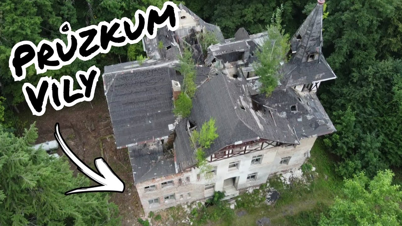 PRŮZKUM VILY 🏚️ |BÝVALÁ OČNÍ LÉČEBNA PRO DĚTI S TĚŽKÝMI OČNÍMI VADAMI 👁