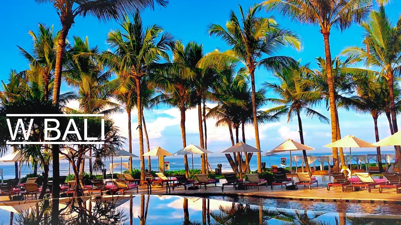 HOTEL W BALI SEMINYAK RESORT AND SPA - HOTEL TOUR AND REVIEW