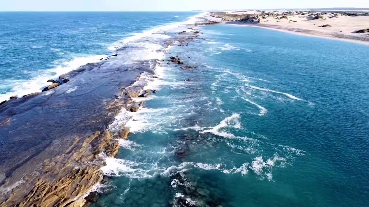 Lucky Bay Kalbarri 2020 Drone footage