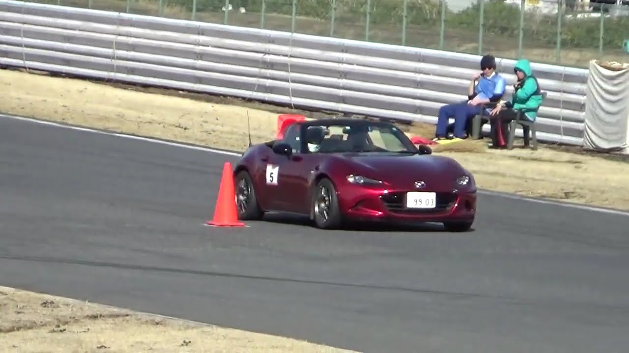 【じぇっと】NDロードスタージムカーナ 2026/2/28 ズミーレーシングTC1000ジムカーナ練習会 ブリヂストン Bridgestone BS RE-71RZ