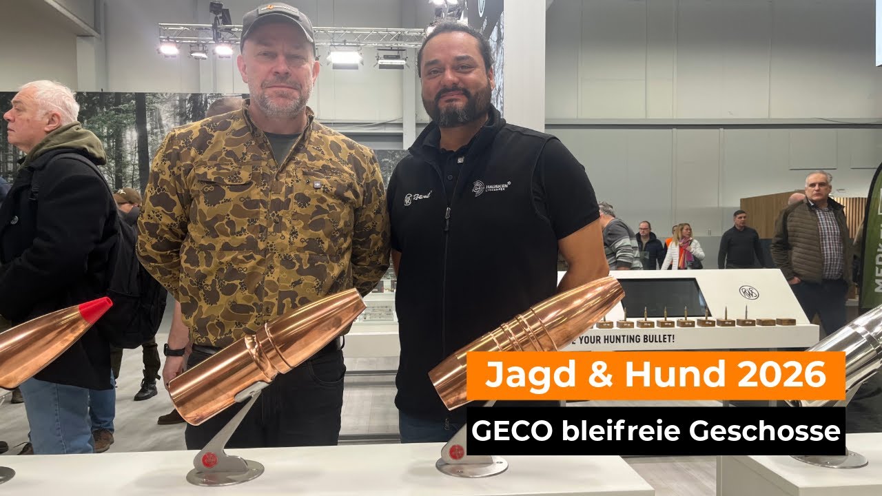 Jagd & Hund 2026: RWS - GECO bleifreie Geschosse