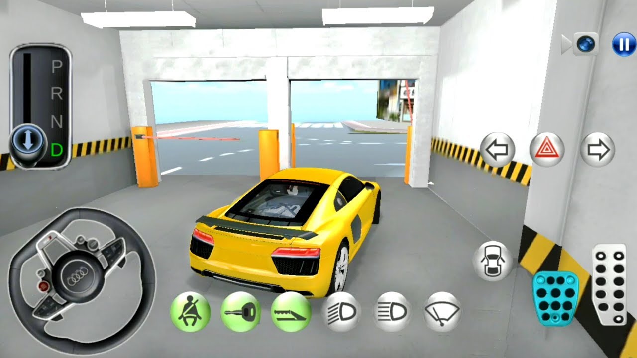 Hidden Places: Parking Lot and Tunnel - Car Driving in Korea: Simulator - Android Gameplay