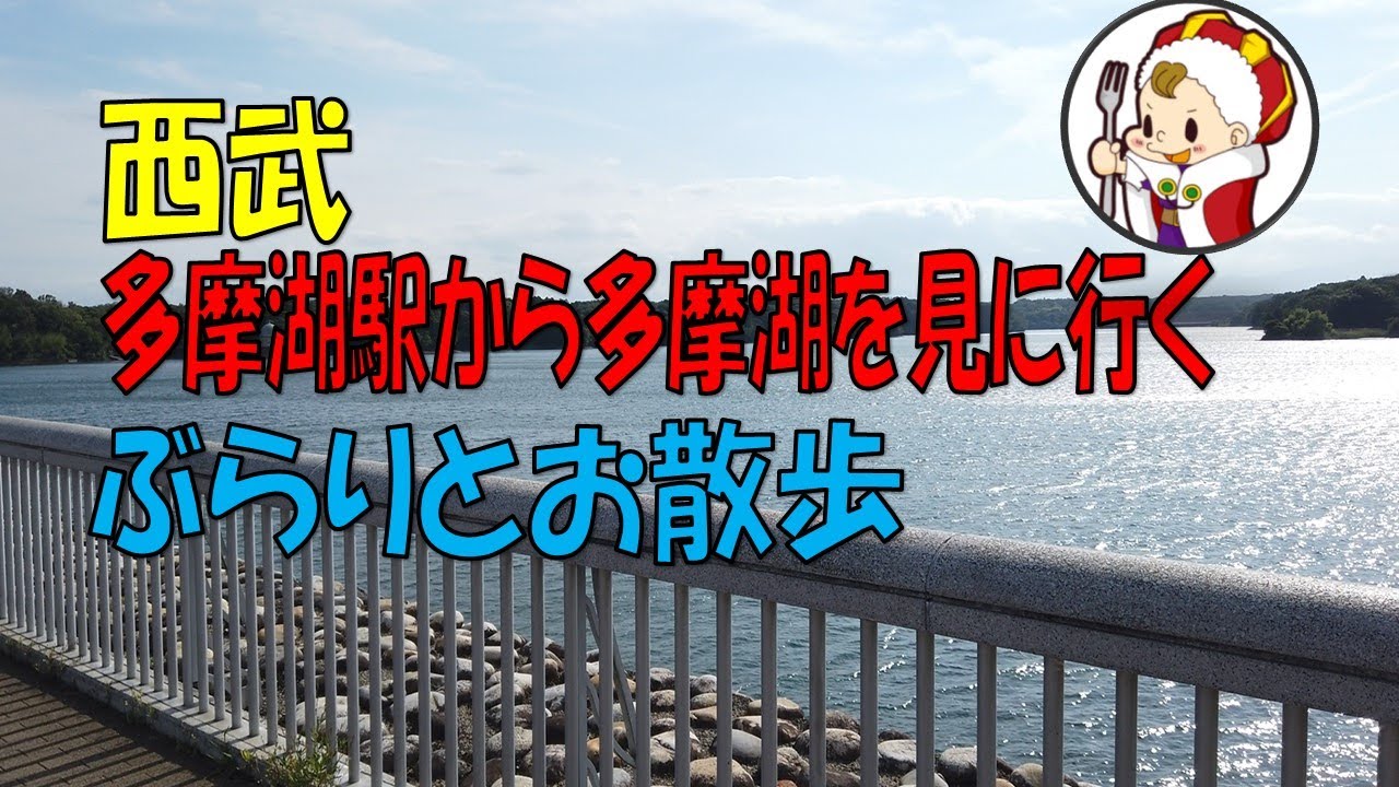 西武・多摩湖駅から多摩湖を見に行く　ぶらりとお散歩Visit Lake Tama from Seibu/Tamako Station