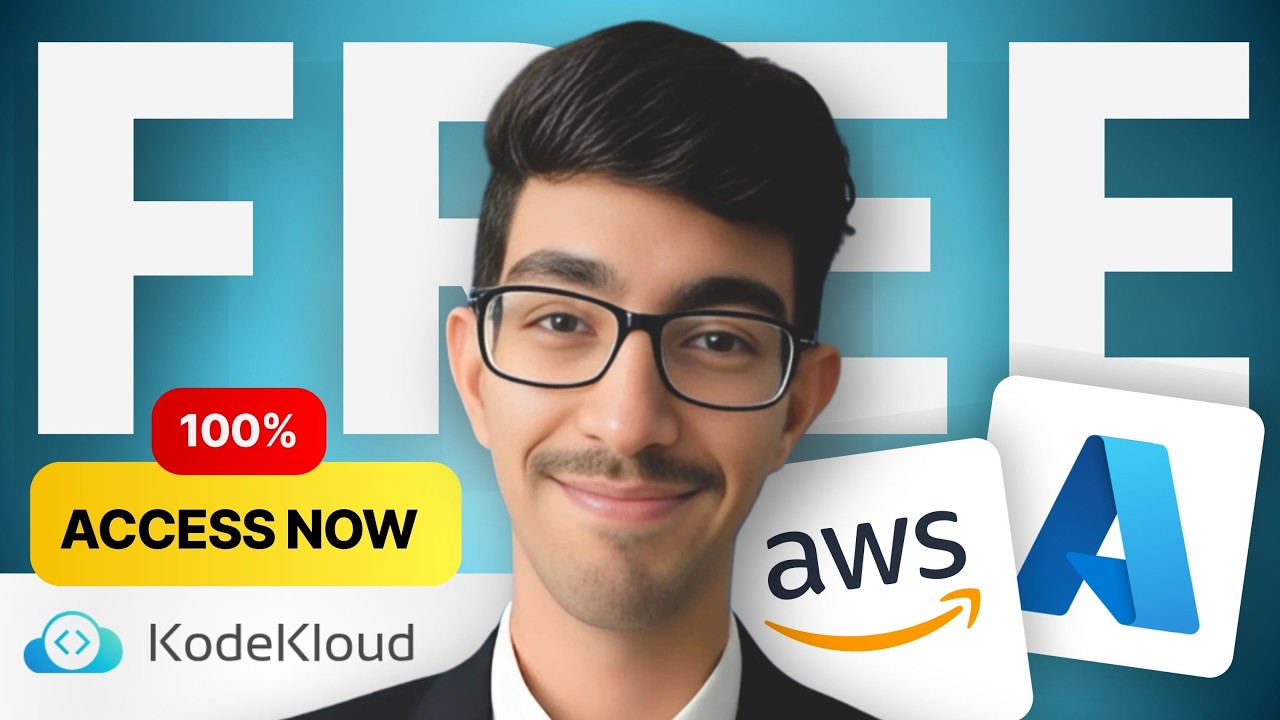 Get KodeKloud for FREE in 2026 | 100+ DevOps Labs & FREE APIs |  AWS & AZURE Courses