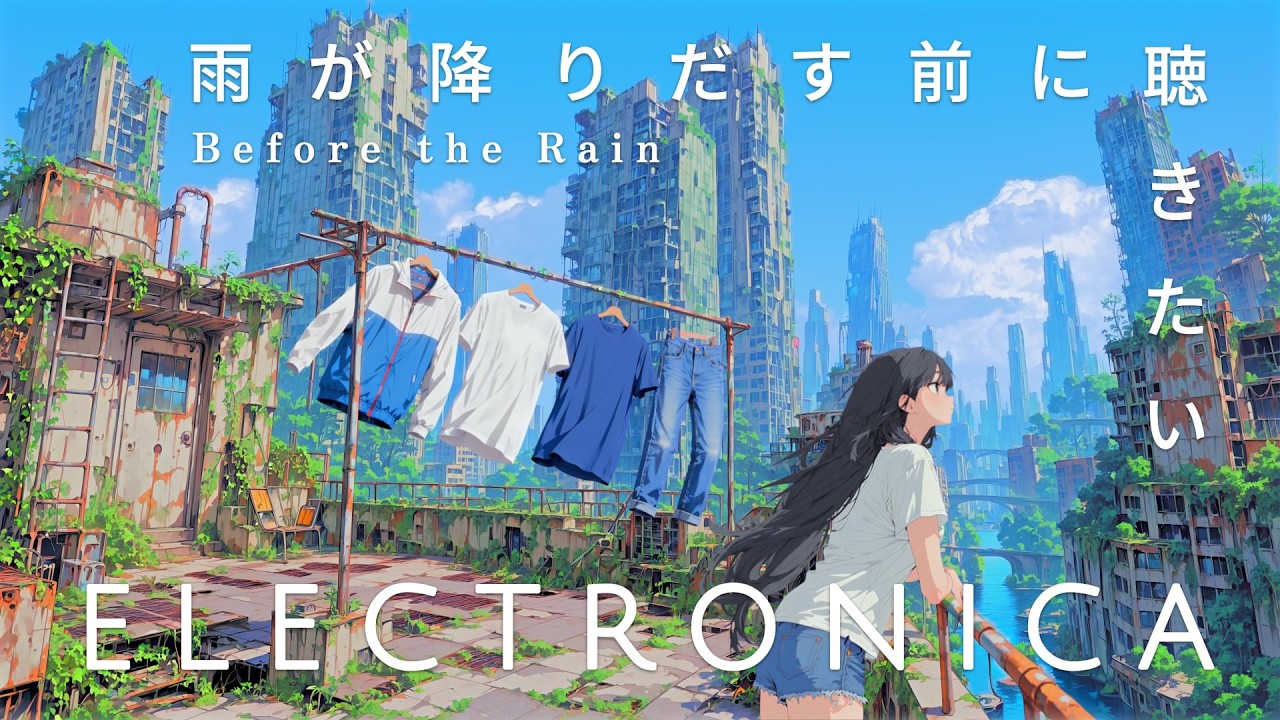 雨が降る前に聴きたいエレクトロニカ | Electronica 1時間