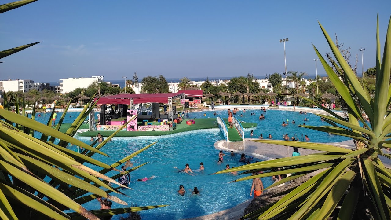 اروع مسبح فشمال المغرب marina smir park