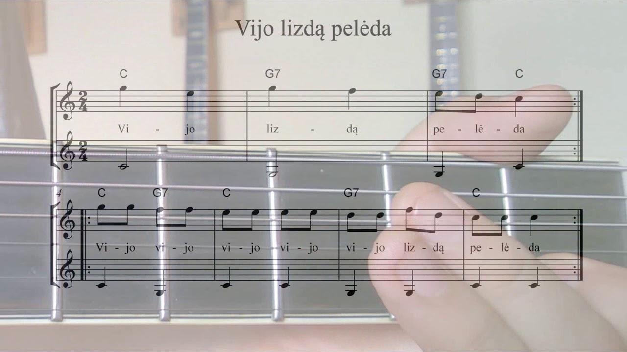 9.2 Vijo lizdą pelėda C-dur