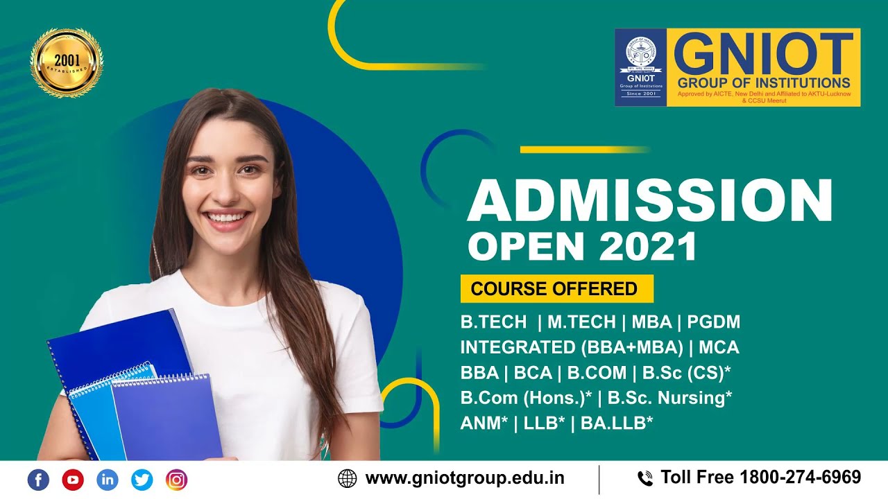 GNIOT Group Of Institutions | Admission Open for Session 2021