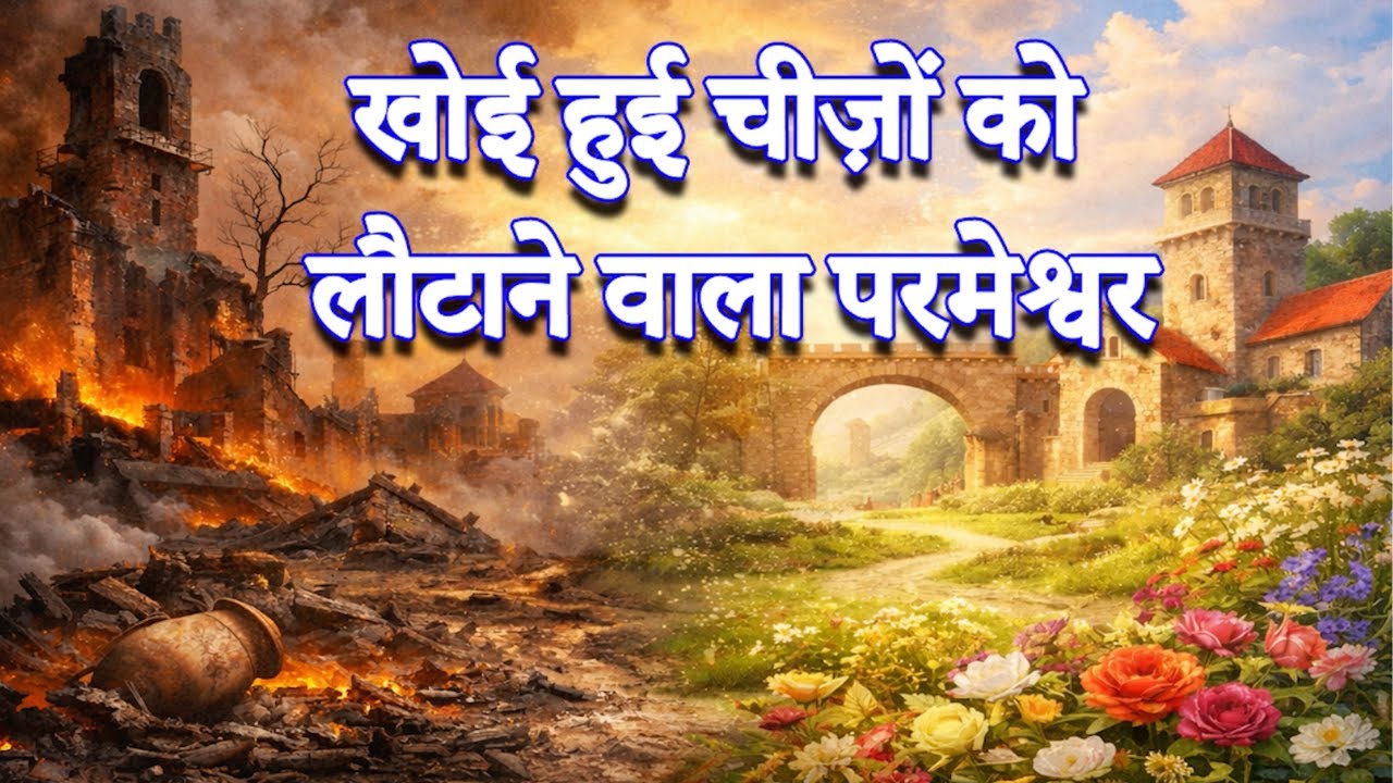 खोई हुई चीजों कोलौटाने वाला परमेश्वर