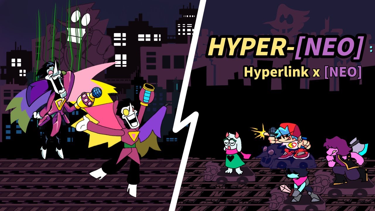 [FNF] Hyper-[NEO] / Hyperlink X [NEO] Deltarune Funkin mashup