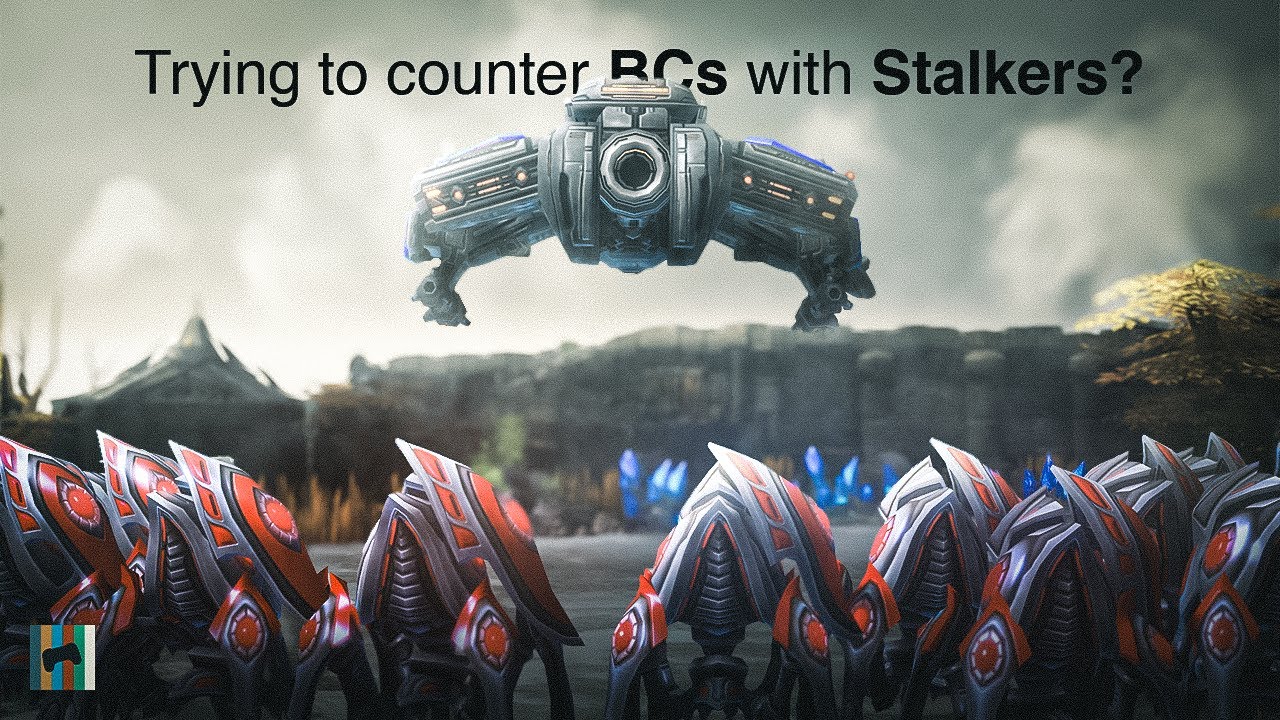 Battlecruisers Vs Stalkers - Starcraft 2 - LAGTV