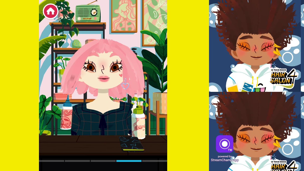LET’S PLAY TOCA BOCA  Hair Salon 4   #tocaboca #viral