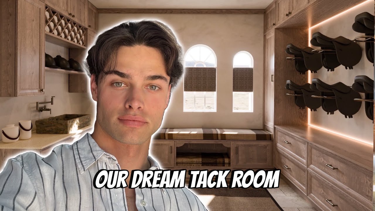 SHOPPING FOR OUR TACK ROOM, HOME UPDATE & THE BARN TRANSFORMATION CONTINUES