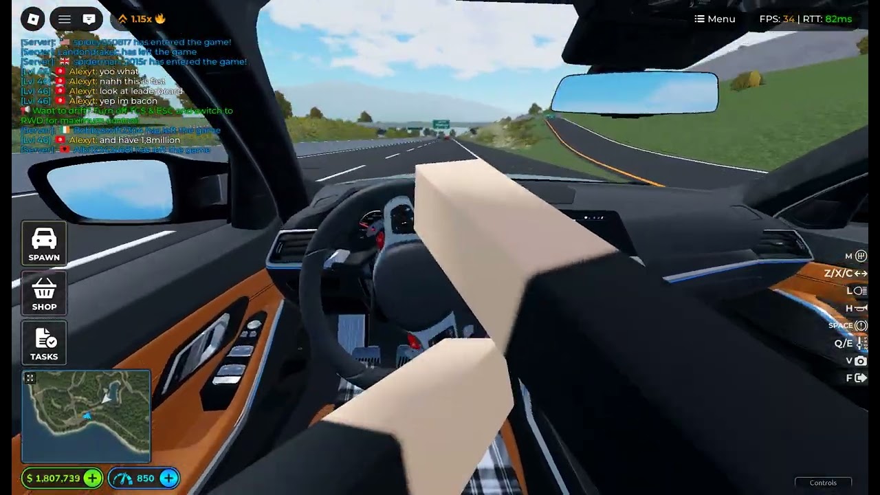 Playing realestic car driving !!!