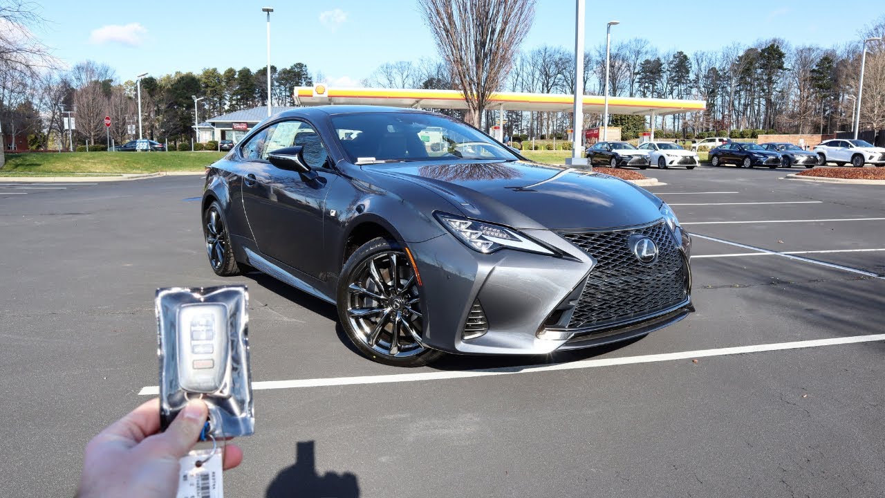 2021 Lexus RC 350 F Sport: Start Up, Exhaust, Test Drive and Review
