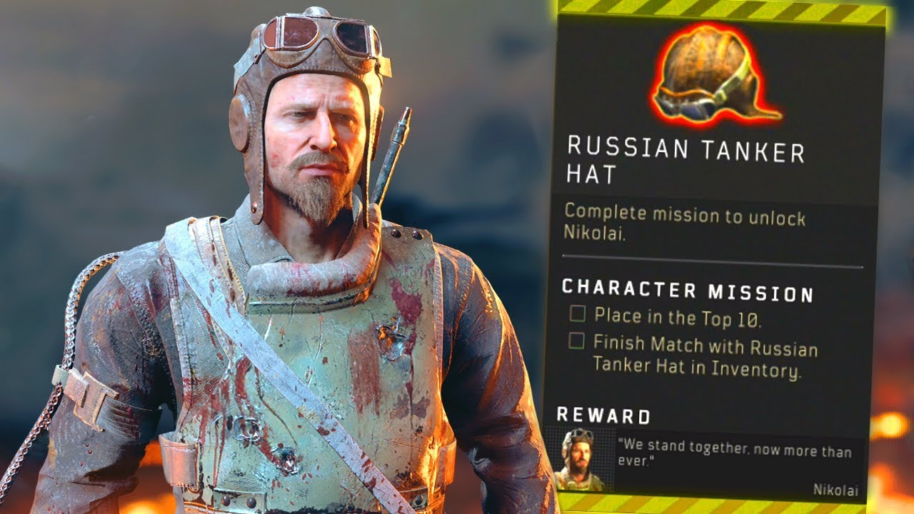 Blackout: How to UNLOCK Nikolai! (Tanker Hat Location)