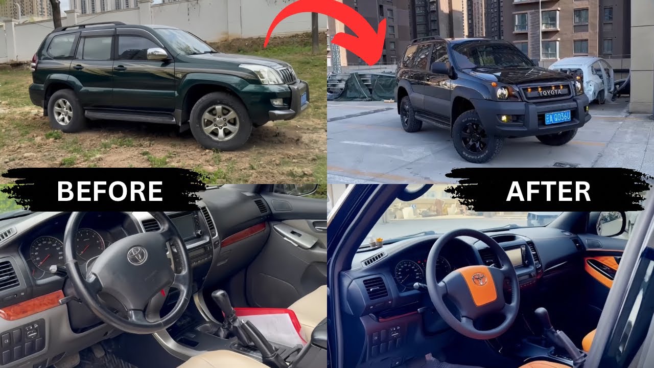 Toyota Land Cruiser Prado Full Restoration – Back to Life After 20 Years!