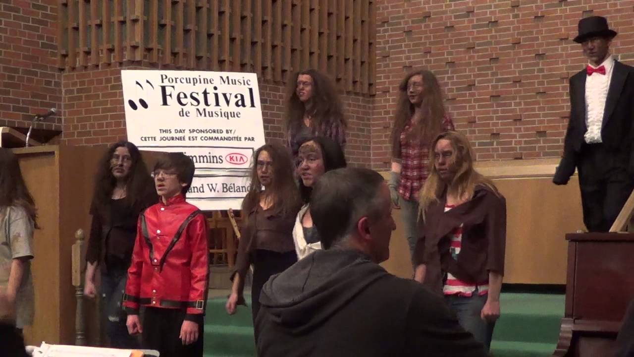Thriller (choral 3 part group song) (PMF 2014)