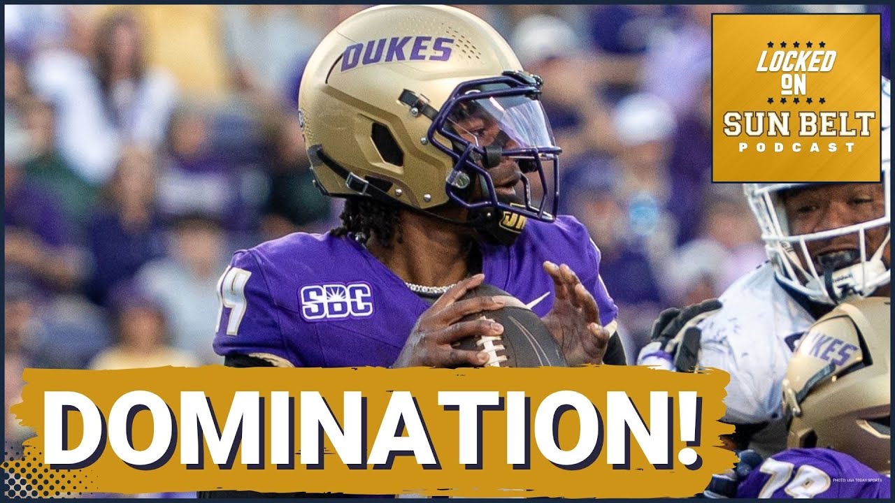 OBLITERATION: JMU DEMOLISHES ODU in Second Half SHOCKER | Will Dukes Make PLAYOFF Push?