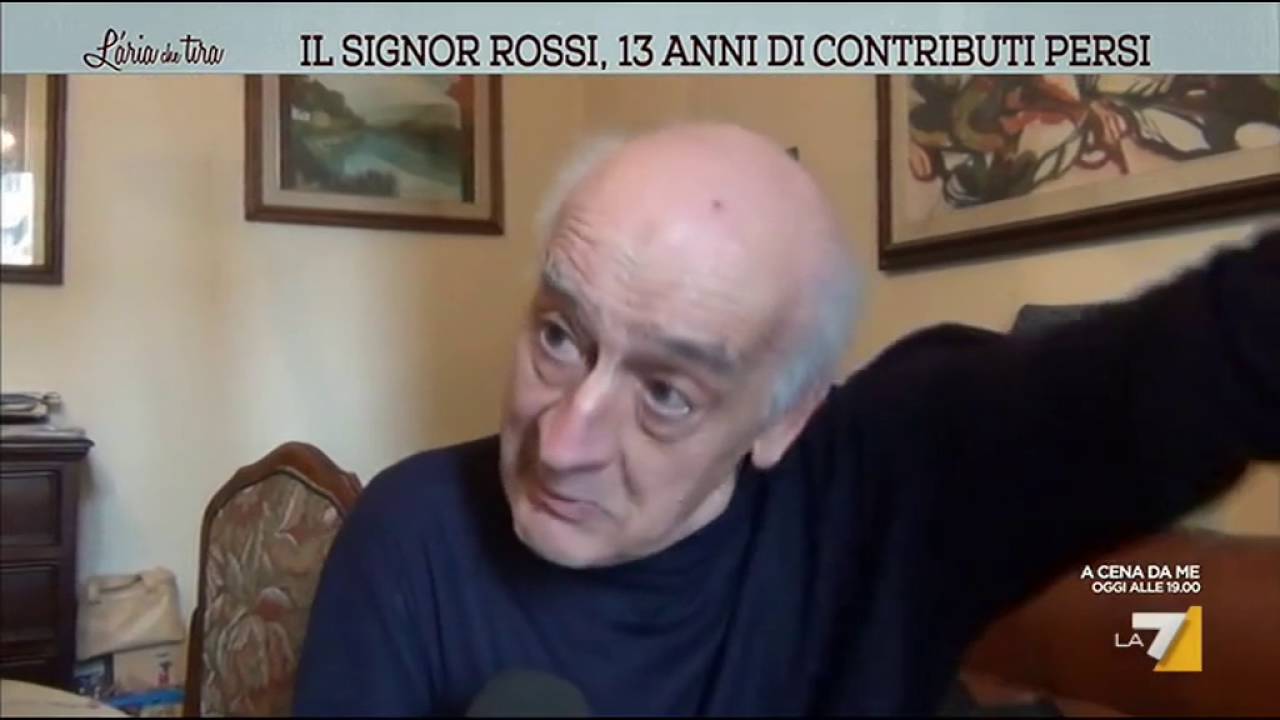 Il signor Rossi, 13 anni di contributi persi