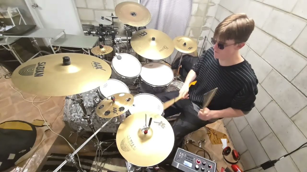 Afterlife by Holding Absence drum cover