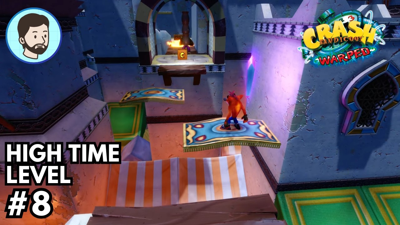 High Time Crystal | Crash Bandicoot 3 | Part 8 [Playstation 4]