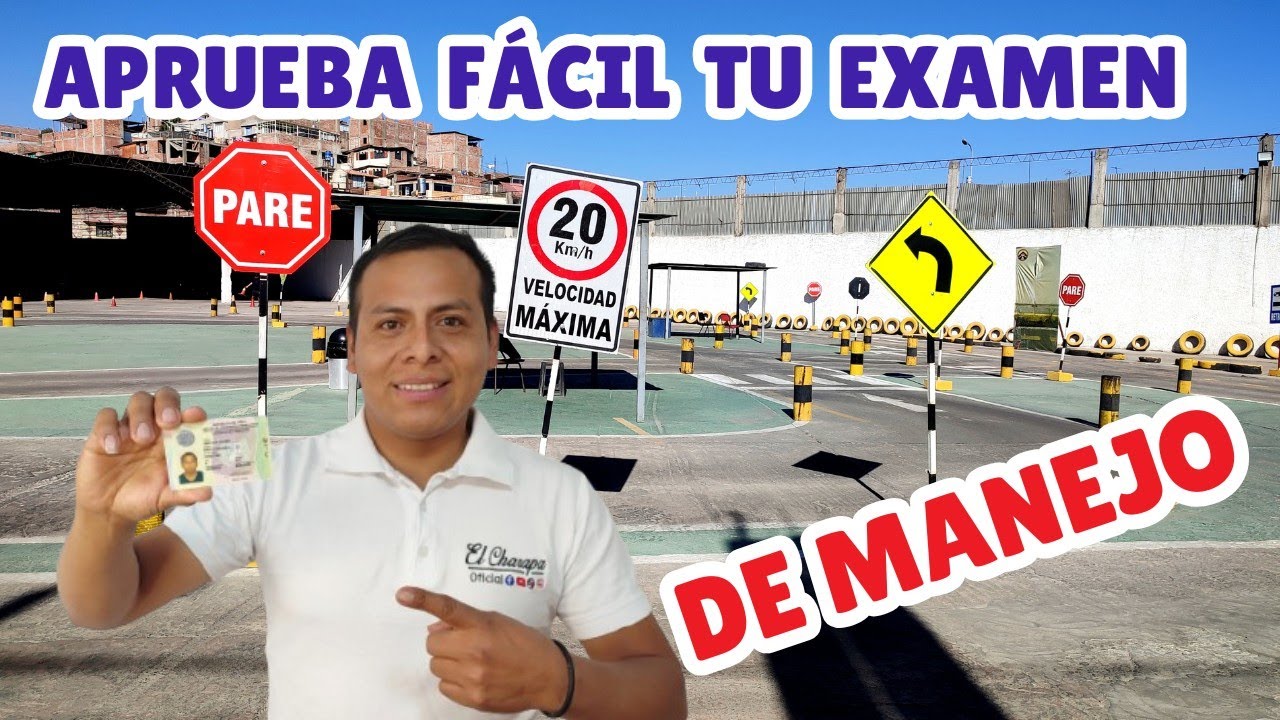 Aprueba fácil tu examen de manejo - Arequipa