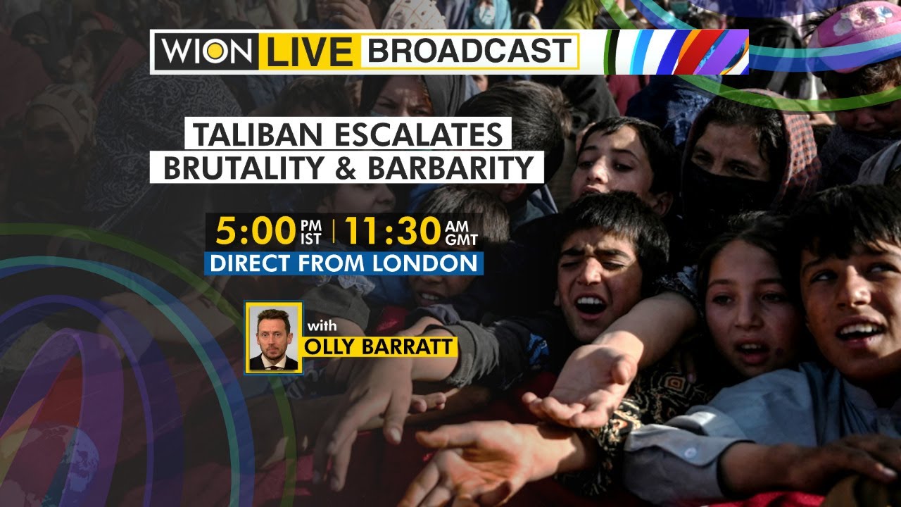 WION Live Broadcast | Afghan children killed by Taliban | Latest News Updates | World News