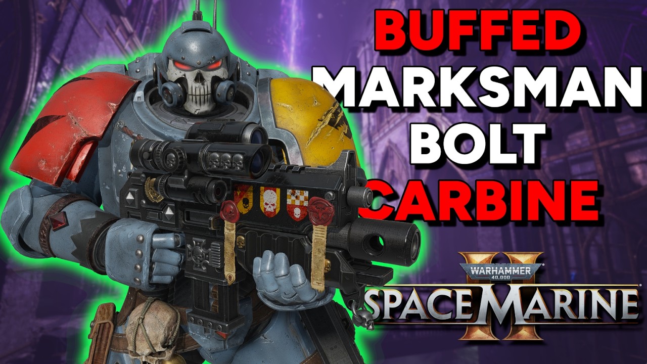 Vanguard SHREDS Foes With BUFFED Marksman Bolt Carbine - True Solo Absolute | Space Marine 2